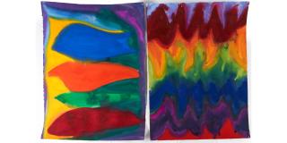 David Hayes - Two Abstract Works on Paper