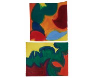 David Hayes - Two Abstract Works on Paper