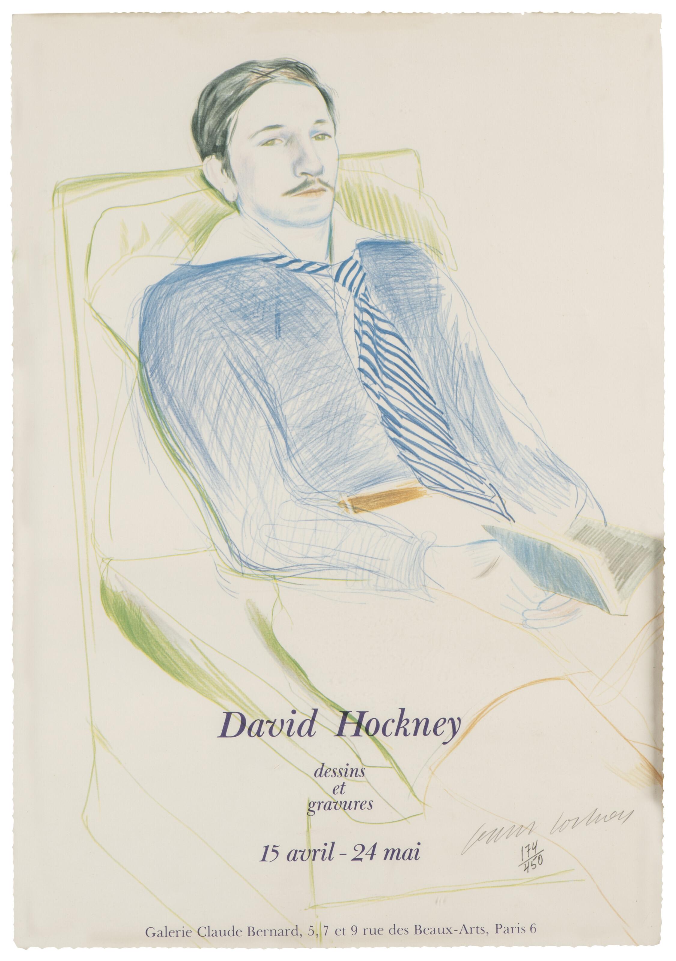 David Hockney Dessins et Gravures 15 April-24 May