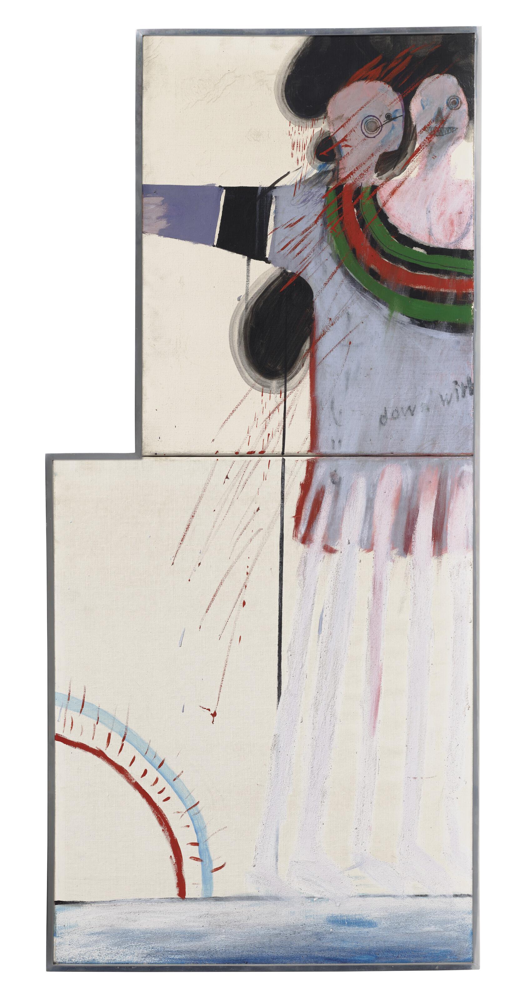 David Hockney, O.M., C.H., R.A. - Detail of a Picture I had Intended to Paint in July 1989