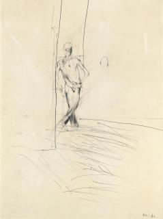 David Hockney, O.M., C.H., R.A. - Mo Standing