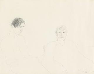 David Hockney, O.M., C.H., R.A. - Nick and Earl