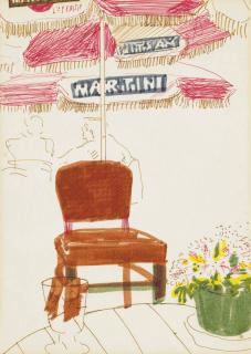 David Hockney, R.A., O.M., C.H., - L\'apéritif