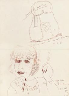 David Hockney, R.A. - Barbara\'s Handbag