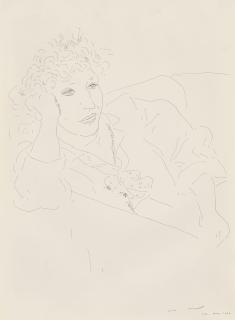 David Hockney, R.A. - Celia, Hollywood, May 1984