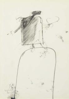 David Hockney, R.A. - Figure With A Heart
