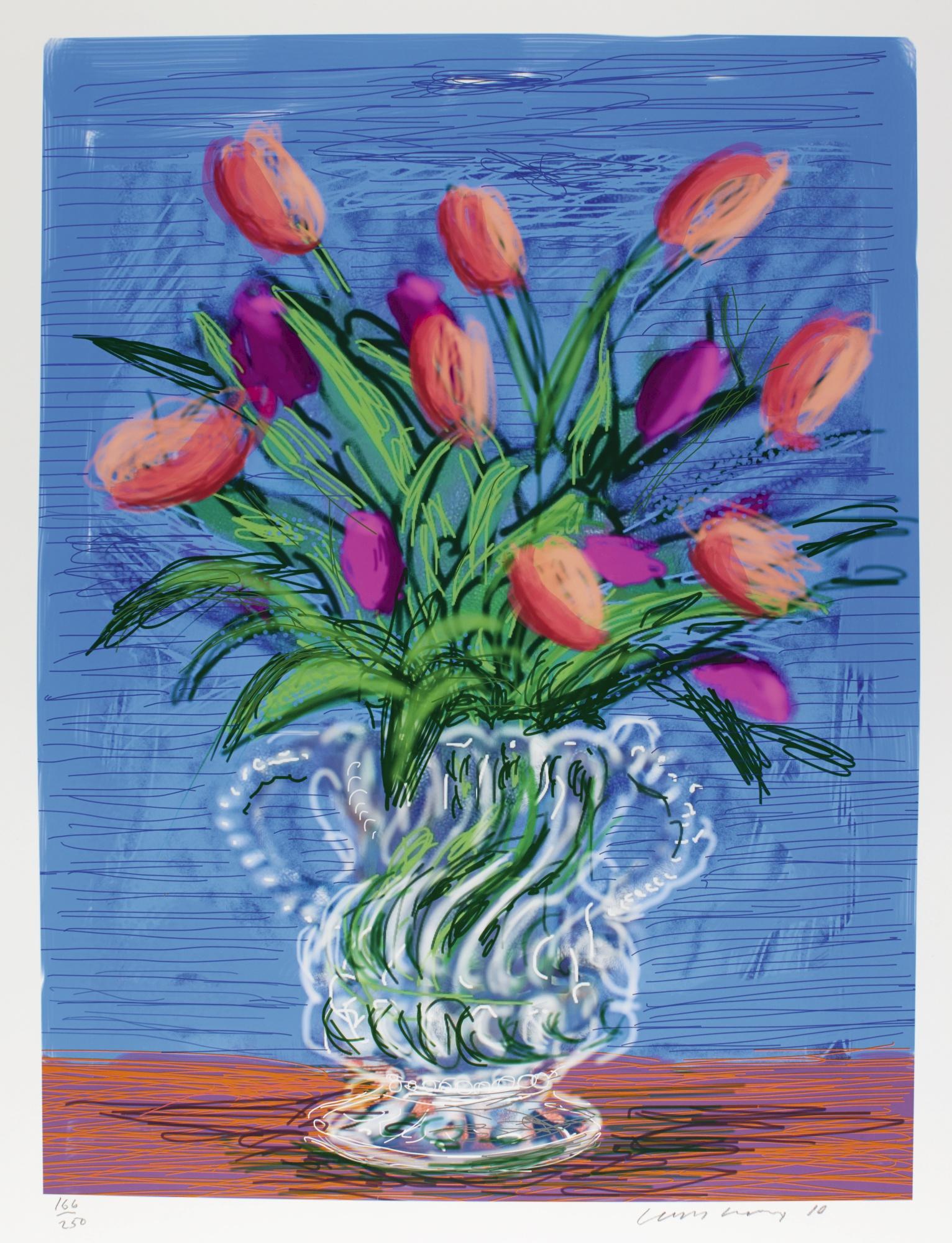 David Hockney, R.A. - Flowers