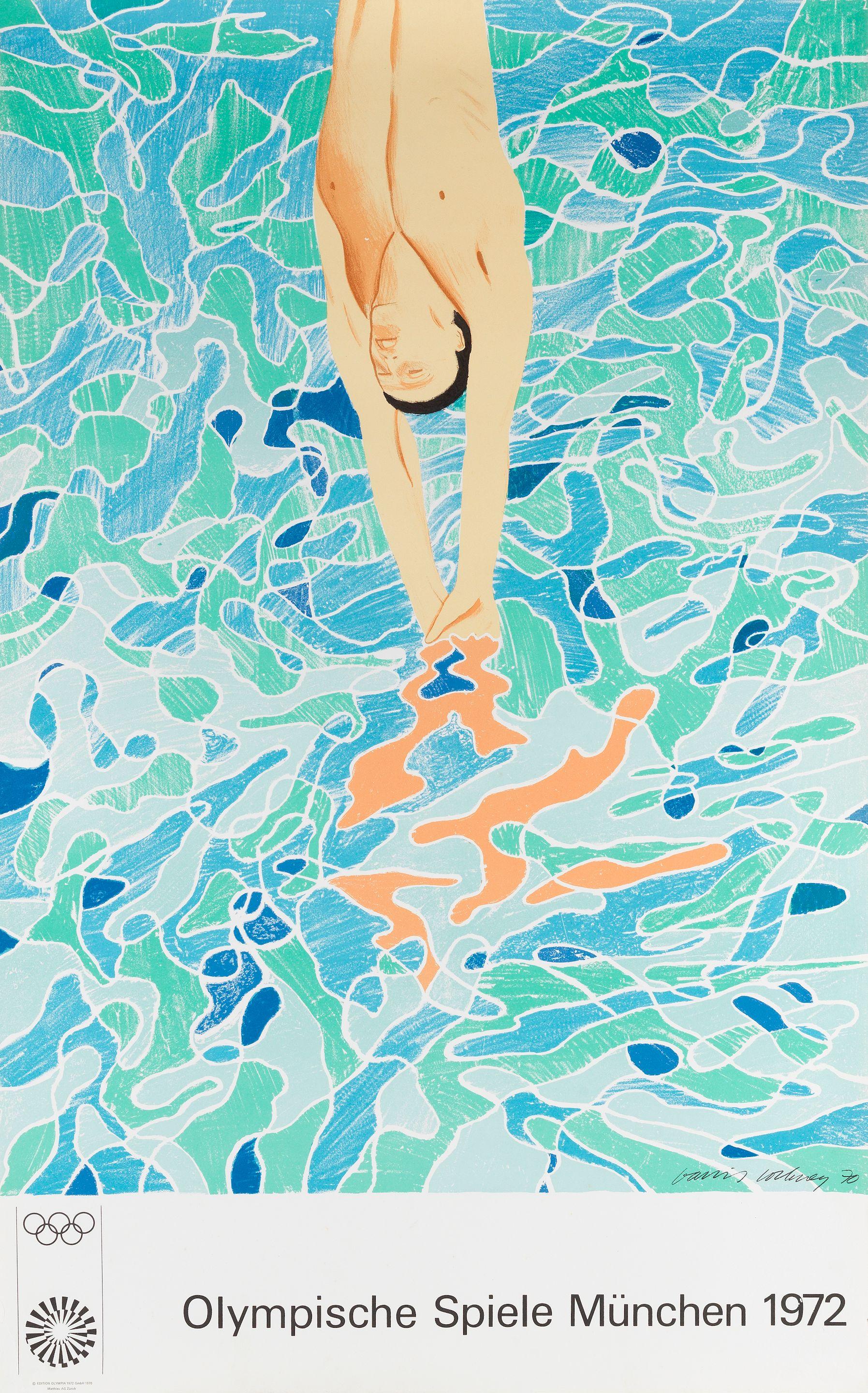 David Hockney R.A. - Olympische Spiele München 1972