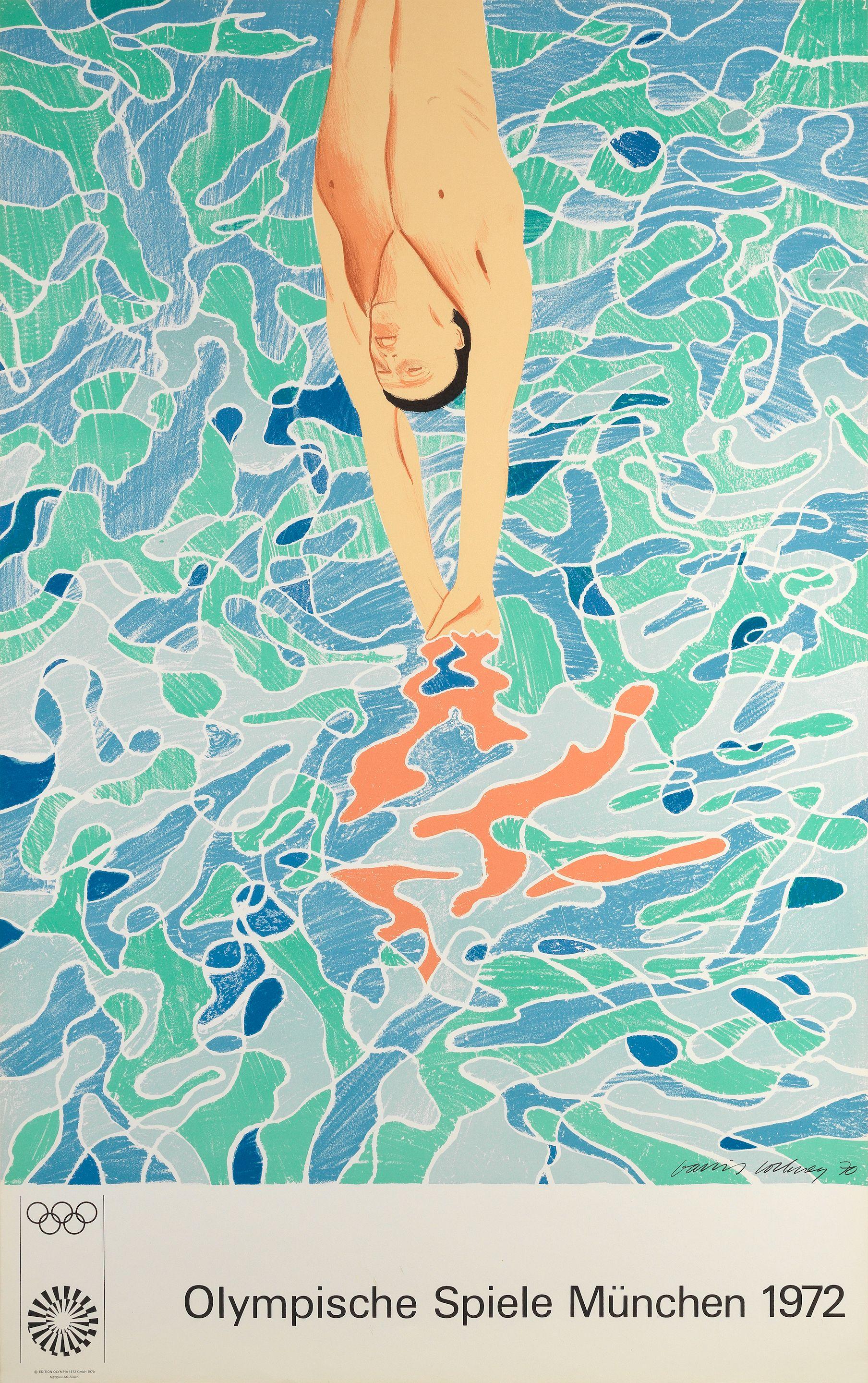 David Hockney R.A. - Olympische Spiele München 1972