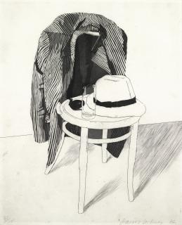 David Hockney, R.A. - Panama Hat (S.A.C. 127; Mca Tokyo 119)