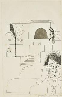 David Hockney, R.A. - Portrait Of Cavafy Ii (S.A.C., Mca Tokyo 59)