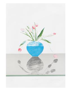 David Hockney R.A. - Pretty Tulips, 1969