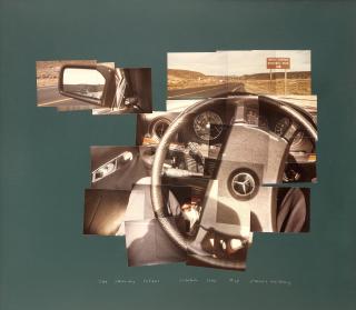David Hockney R.A. - Steering Wheel, October 1982