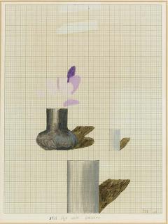 David Hockney, R.A. - Still life with Flowers