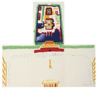 David Hockney RA - China Diary, Thames and Hudson Ltd., London, 1982 (Museum of Contemporary Art, Tokyo 254)