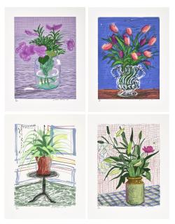 David Hockney - A Bigger Book: Art Edition A, B, C, and D