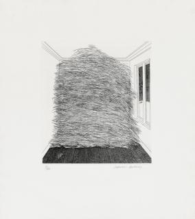 David Hockney - A room full of straw