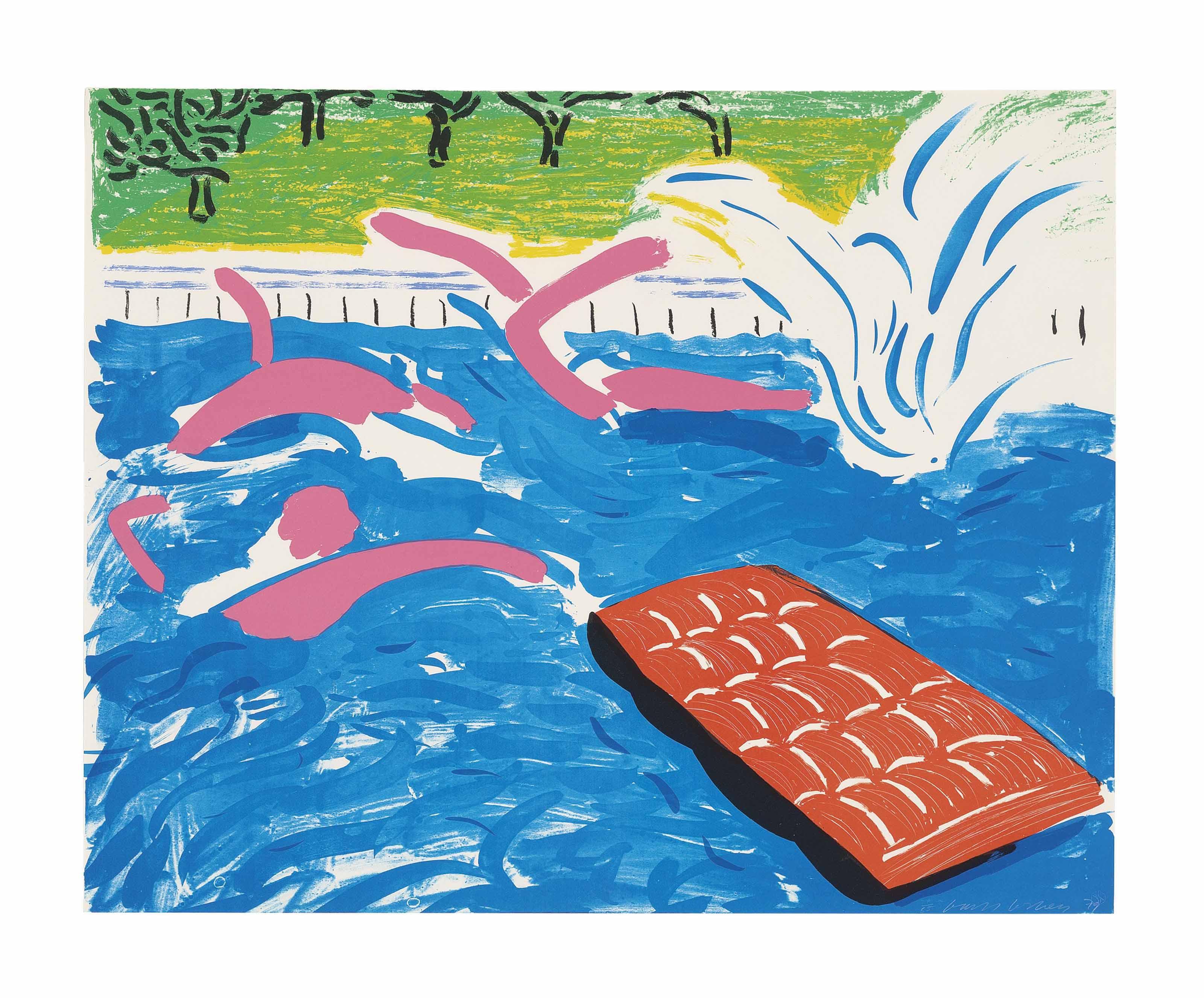 David Hockney - Afternoon Swimming