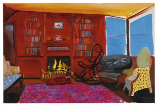 David Hockney - Beach House By Day