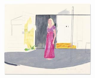 David Hockney - Beverly Hills Housewife