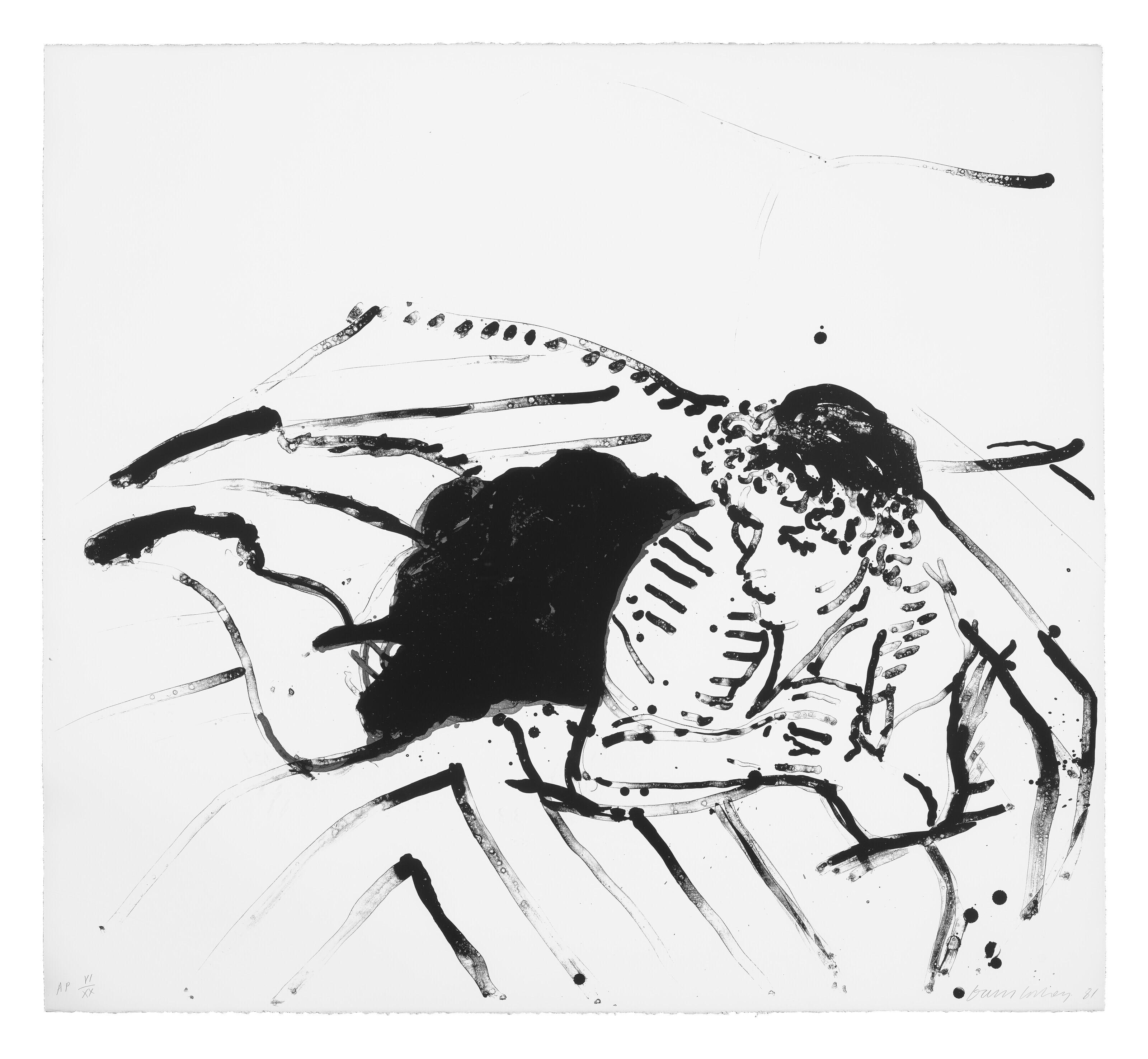 David Hockney - Big Celia Print #2