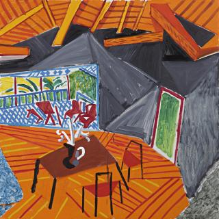 David Hockney - California Interior