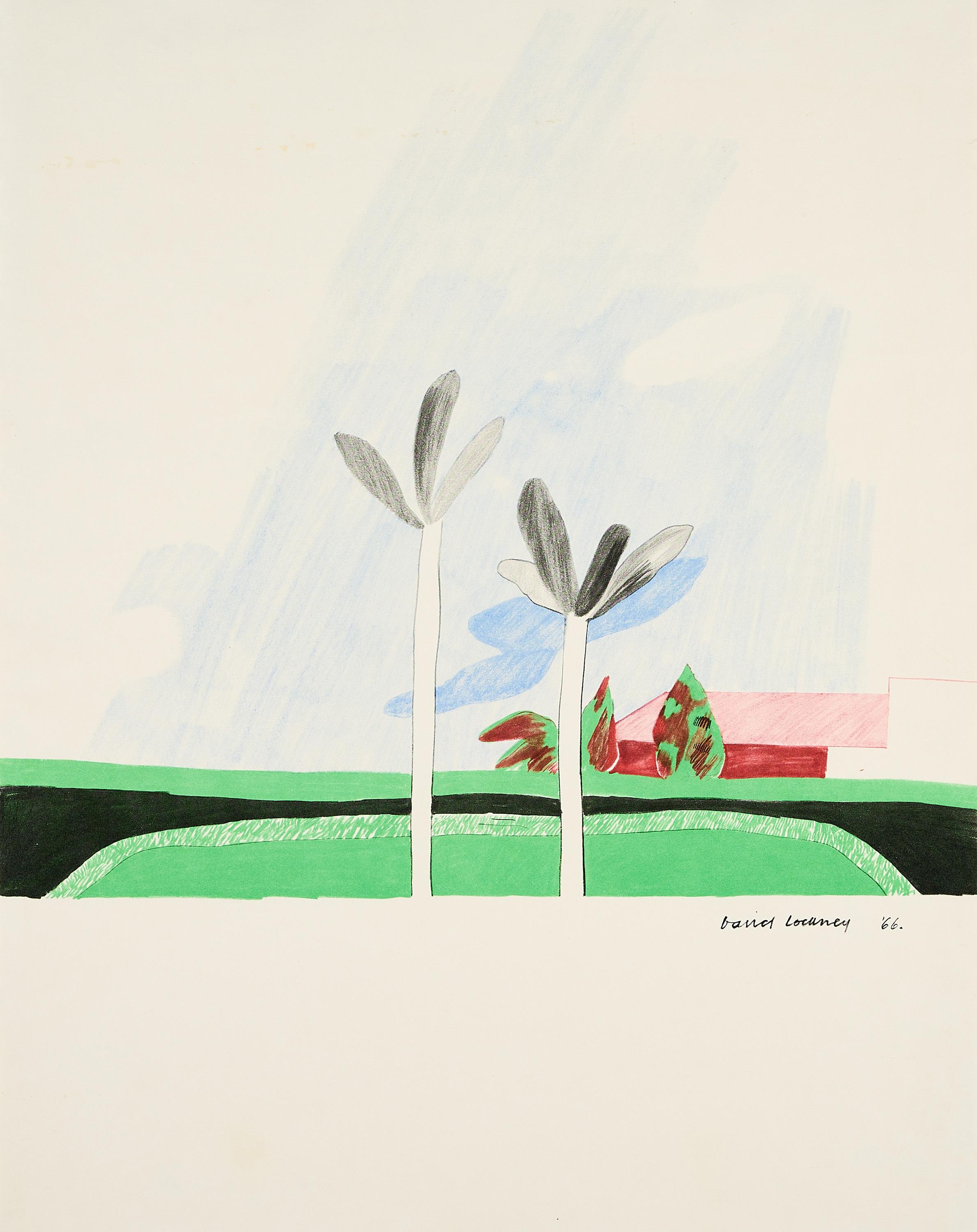 David Hockney - California Scene.