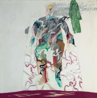 David Hockney - Camouflaged Man