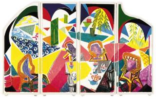 David Hockney - Caribbean Tea Time, from the \