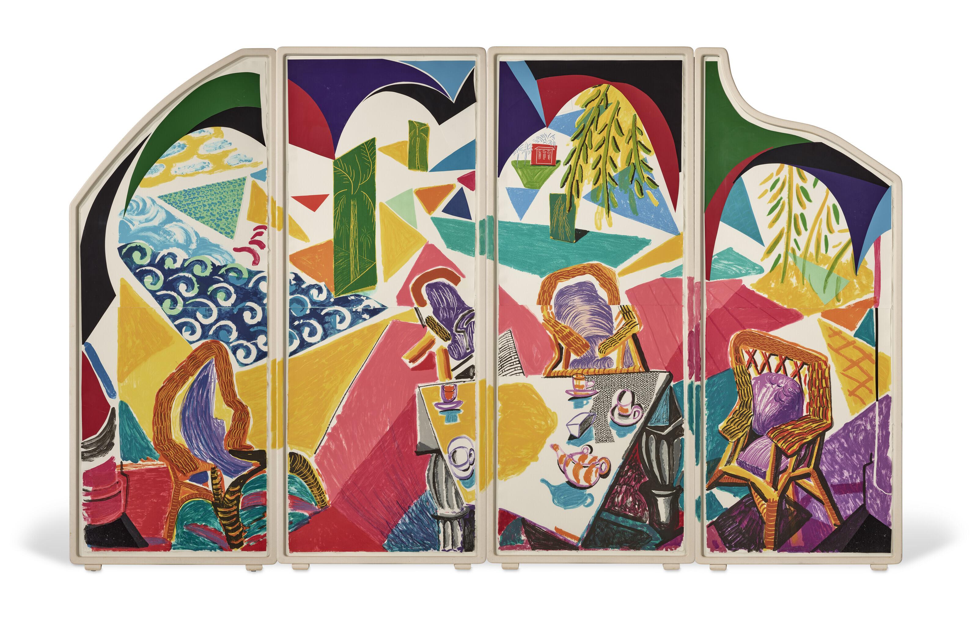 David Hockney - Caribbean Tea Time