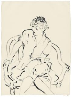 David Hockney - Celia Inquiring