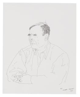 David Hockney - Christopher Isherwood, Santa Monica