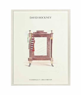 David Hockney - David Hockney At The Junior Arts Centre, Cotsen Fellow, 1988 (Hockney Posters 171)