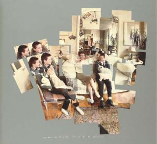 David Hockney - George, Blanche, Celia, Albert and Percy, London, 1983