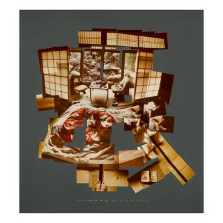 David Hockney - \'Gregory Watching The Snow Fall, Kyoto\'