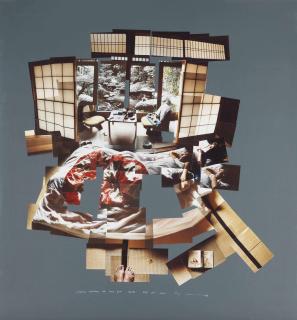 David Hockney - Gregory Watching The Snow Fall, Kyoto