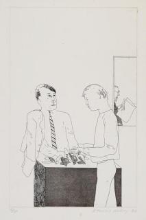 David Hockney - He Enquired After The Quality