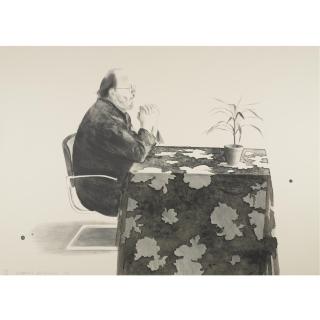 David Hockney - Henry At Table (S.A.C. 188; G. 736)