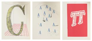 David Hockney - Hockney\'s Alphabet (26 works)