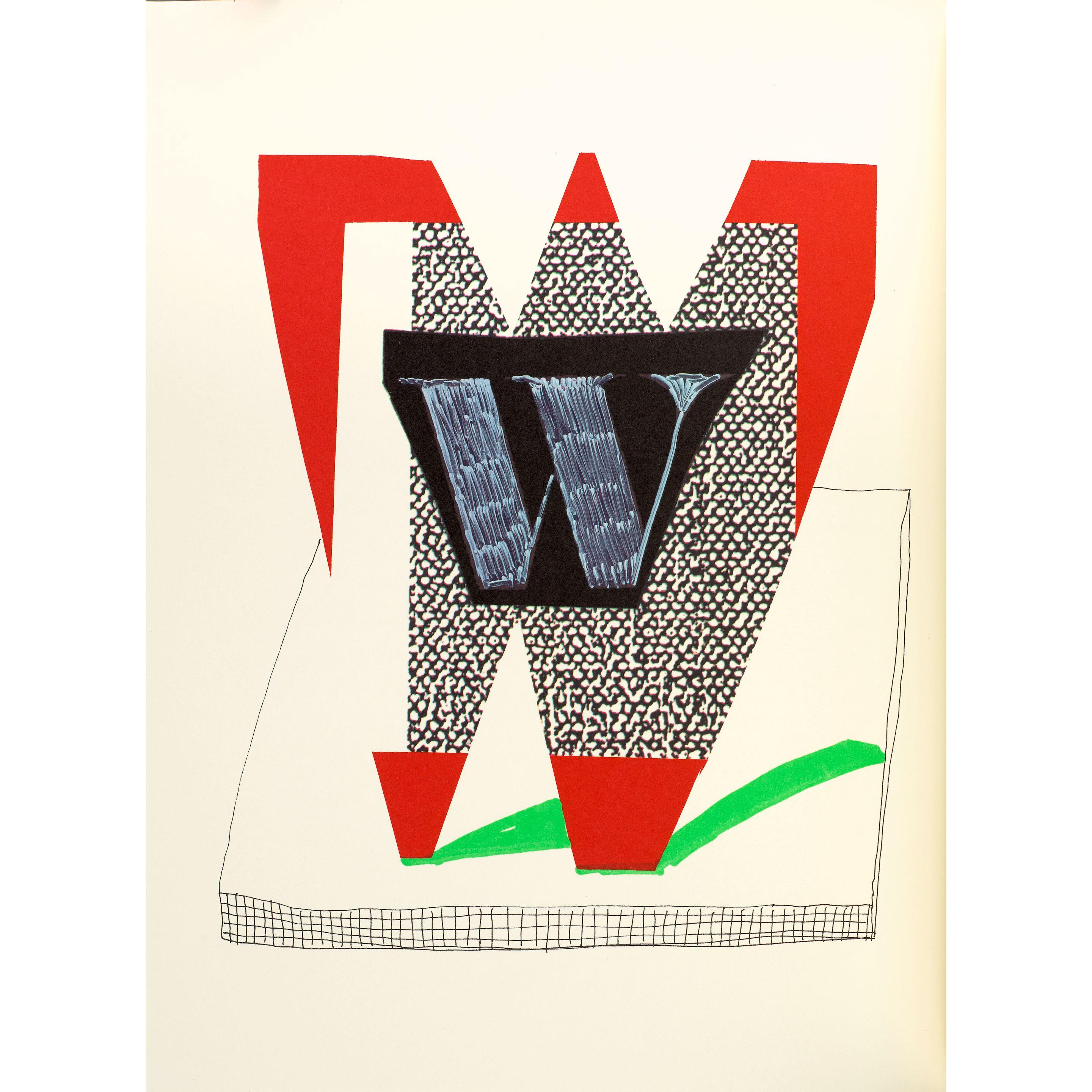 David Hockney - Hockney\'s Alphabet (26 works)