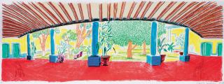 David Hockney - Hotel Acatlán: First Day, from Moving Focus (T. 279; M.C.A.T. 269)