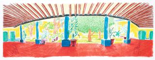 David Hockney - Hotel Acatlán: First Day (Mca Tokyo 269)