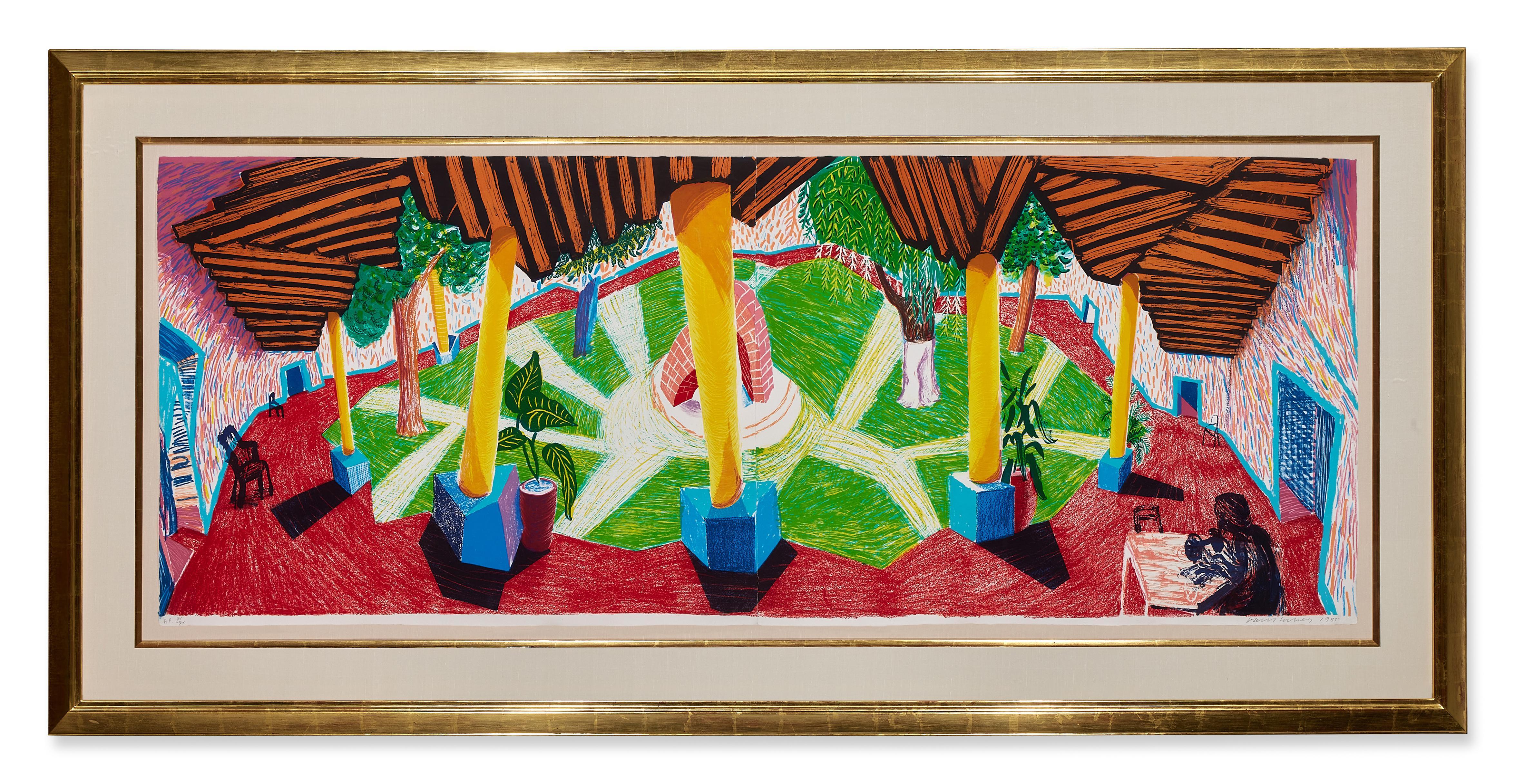 David Hockney - Hotel Acatlan: Two Weeks Later, from Moving Focus (M.C.A.T. 271)