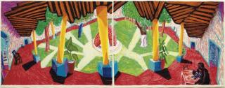 David Hockney - Hotel Acatlán: Two Weeks Later, From The Moving Focus Series (T. 271)