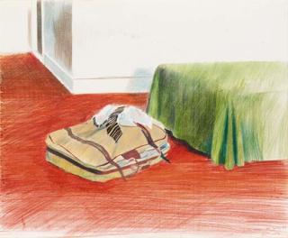 David Hockney - Hotel Room, Hot Springs, Arkansas
