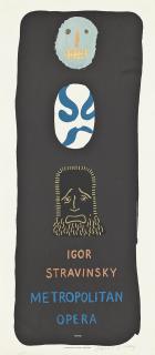 David Hockney - Igor Stravinsky: Metropolitan Opera (Baggot 104)