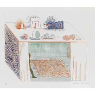 David Hockney - In A Chiaroscuro, 9 (From The Blue Guitar) (Tokyo Contemporary Arts 186)