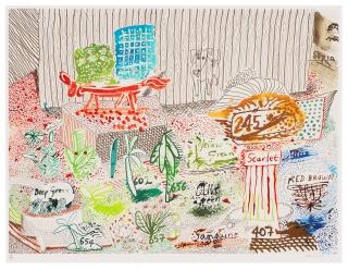 David Hockney - Ink Test, 19th to 21st March