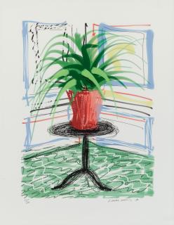 David Hockney - iPad drawing \'Untitled, 468\'