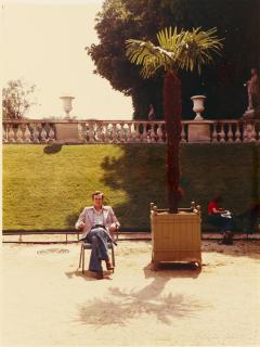 David Hockney - Jean in the Luxembourg Gardens